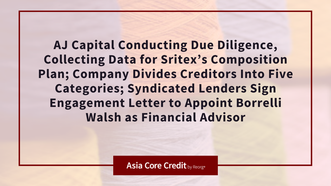 AJ Capital Conducting Due Diligence, Collecting Data for Sritex’s Composition Plan